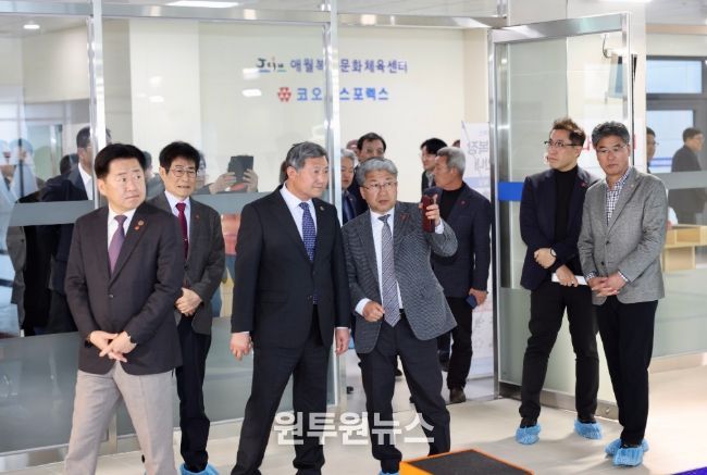 제주시, 애월 복합문화체육센터 개관식 개최