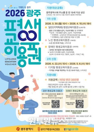 포스터_광주평생교육이용권