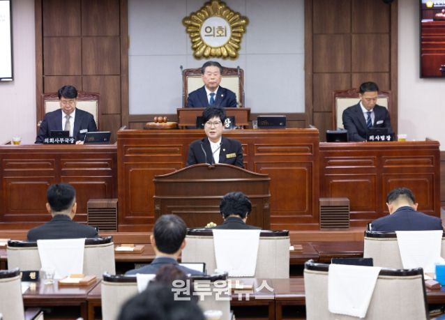 서선란 순천시의원, 신도심 집중 투자, 원도심은 소외…균형발전 위한 예산 편성 요구