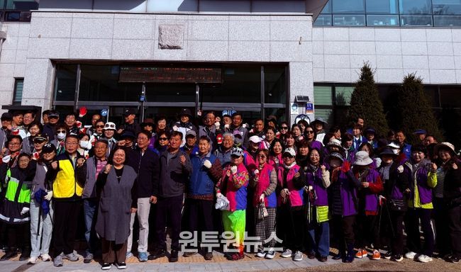 남양주시 와부읍, 시민과 함께하는 '봄맞이 대청소의 날' 실시