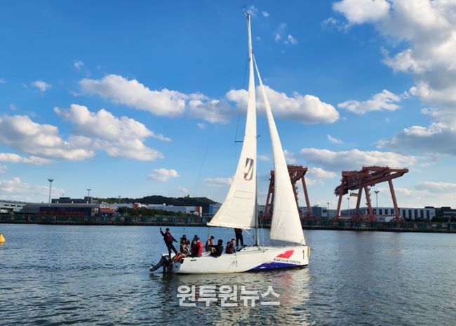 요트조종면허면제교육 실습