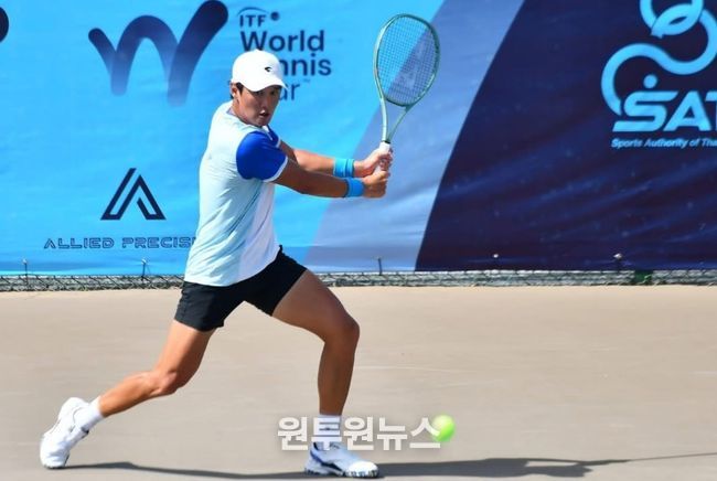 권순우 선수가 오는 19일부터 광주 진월국제테니스장에서 열리는 2026 광주오픈국제남자챌린저대회에 출전하기 위해 훈련을 하고 있다.