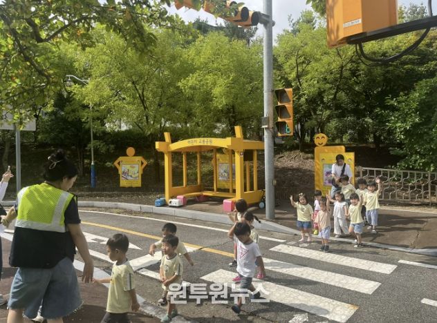 과천시, 어린이 교통안전교실 운영…체험 중심 안전교육