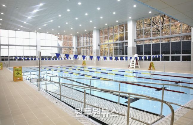 반다비체육문화센터 수영장 전경. (사진=안산도시공사 제공)