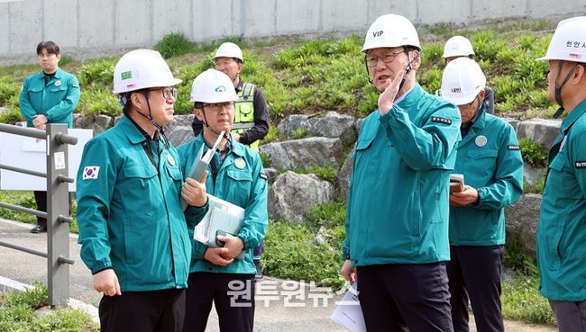 여름철 자연재난 대비 현장점검 실시