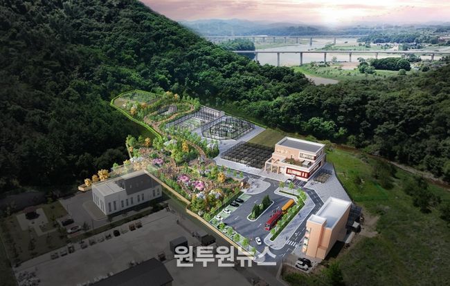 경기북부야생동물생태관찰원 조감도