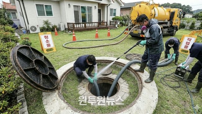 '연 1회 정화조 청소, 잊지 마세요' 포천시, 7,800가구에 청소 안내 엽서 발송