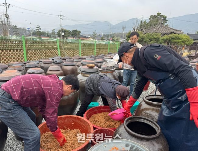 전통 장 담그기 문화