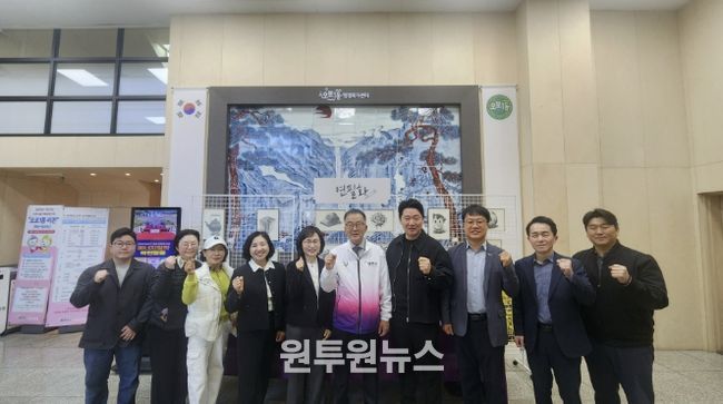 광주시 오포 주민자치센터 연필화반, 14일부터 작품 전시회 개최