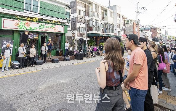 2025년 9월 열린 신흥로 해방위크 골목상권 축제